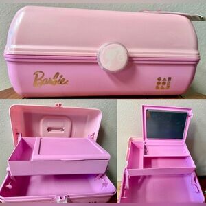 Caboodles x Barbie On-The-Go-Girl 2020 Mattel Pink Shimmer~NWT